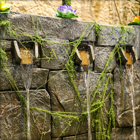 Decorative Pots Wall Fountain