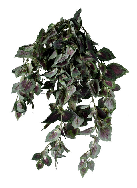 Artificial hanging leaves and foliage bunch for decor