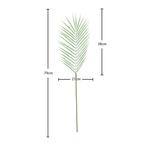 Artificial palm leaves large