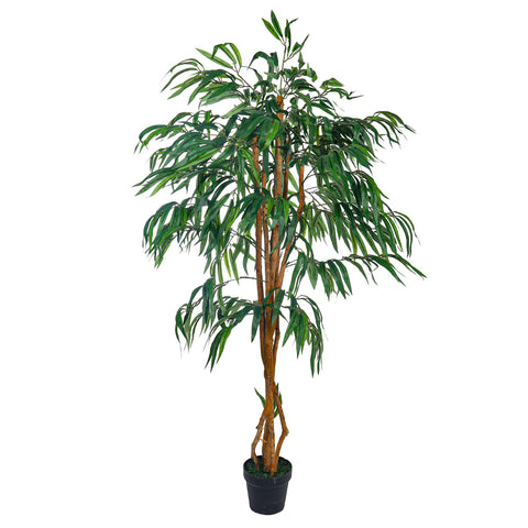 Artificial ficus bamboo 1.7 m high in a modern living room