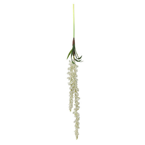 Artificial Silk Orchid Flowers White