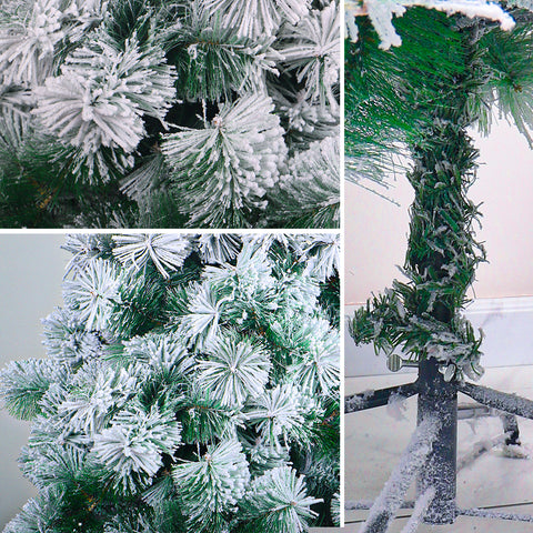 Fake Snow Frosted Christmas Tree