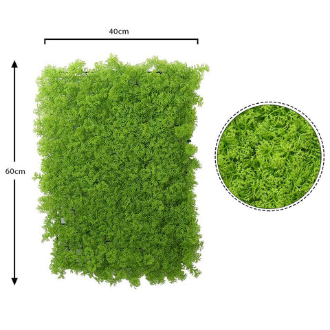 Artificial Shrubs Greenery Panels Yellow Green-G40x60-MOSS