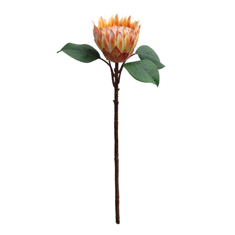 Faux Silk Protea Flowers Plant