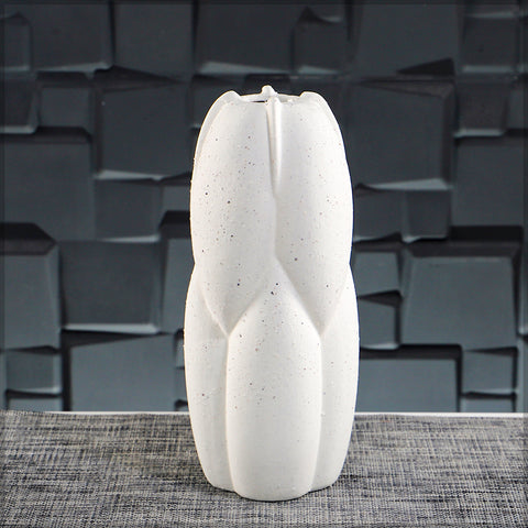 Elegant modern ceramic vase for floral arrangements