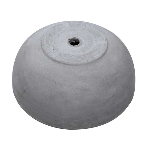 Oval cast stone flower pot