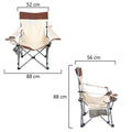 Folding chair ideal for outdoor events and sports