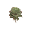 Artificial rose succulent plant red green