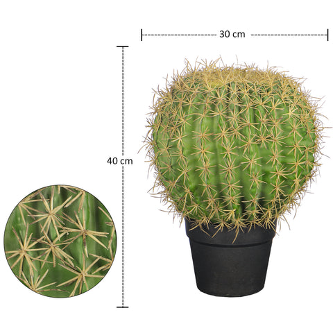 Artificial Barrel Cactus