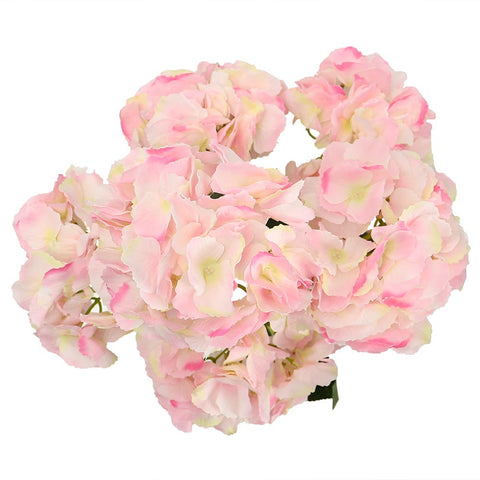 6 Heads Artificial Silk Hydrangea