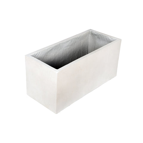 Modern concrete planter box