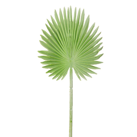 Decorative faux palm leaf for tropical styling