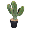 Artificial cactus large in pot