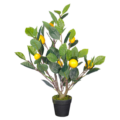 Faux lemon tree for home decor