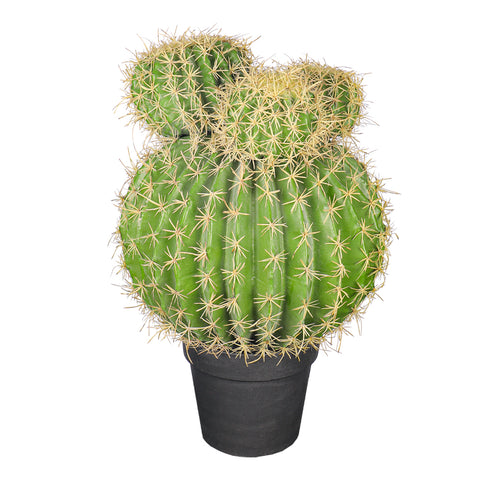 Artificial Potted Cactus Ball