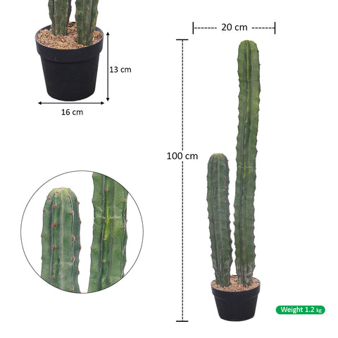 Artificial Pillar Cactus