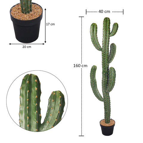 Artificial Potted Cactus Plant