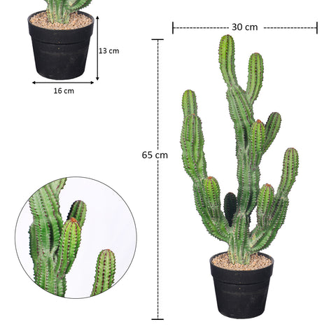 Artificial Small Potted Cactus Plant