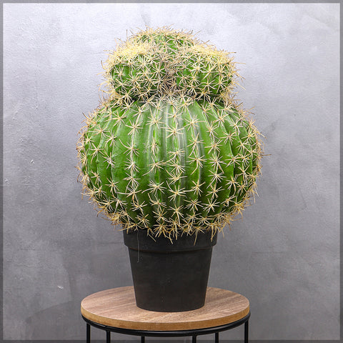 Artificial Potted Cactus Ball