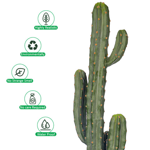 Artificial Potted Cactus Plant