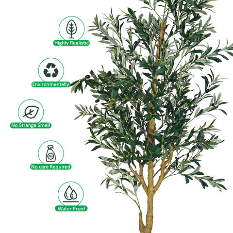 Fake olive tree indoor for decoration