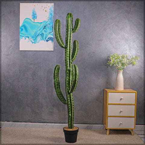 Artificial Potted Cactus Plant