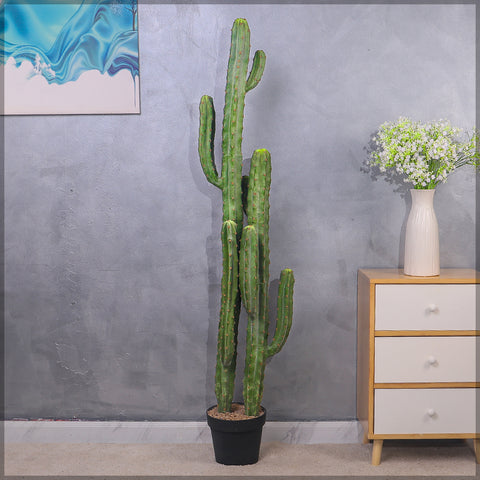 Artificial Potted Cactus Plant