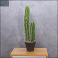 Synthetic pillar cactus for home decor