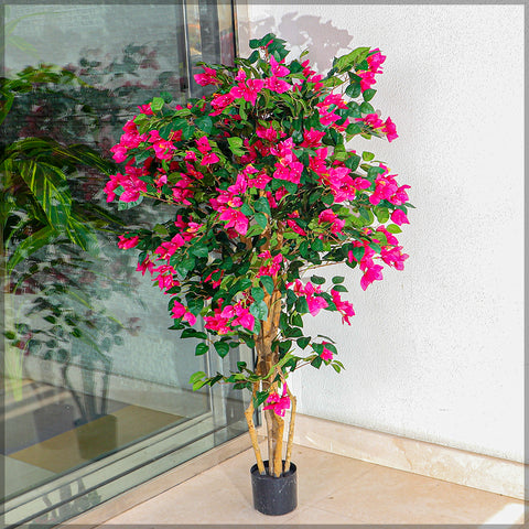 Nearly Natural Bougainvillea Artificial Plant for Home Decor