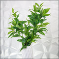 Laurel leaf artificial spray for greenery accents