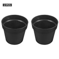 Stylish black planters in Dubai