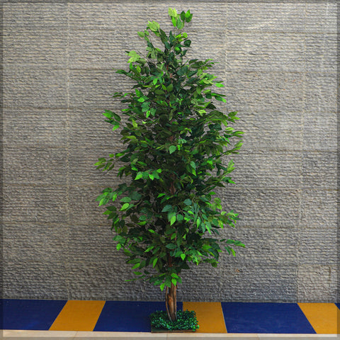 Artificial ficus tree for home decor