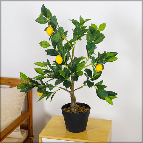 Fake Lemon Bonsai Plant for home decor