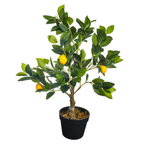 Artificial lemon bonsai for indoor decoration