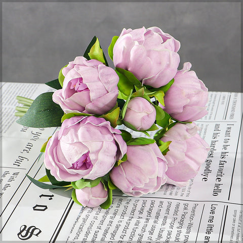 Real Touch Peony Bunch