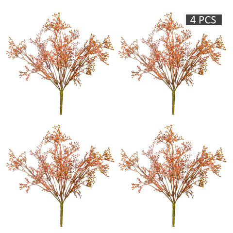 4pcs Artificial Filler Flowers Bunch