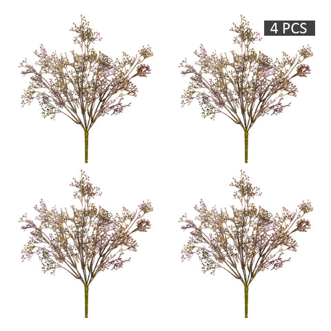 4pcs Artificial Filler Flowers Bunch