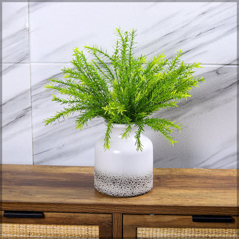 Lifelike fake rosemary bush for adding greenery indoors