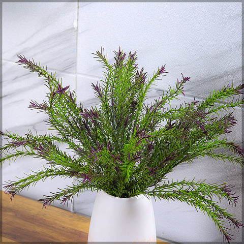 Artificial rosemary plant for low-maintenance indoor greenery