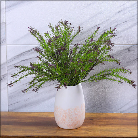 Realistic artificial herb plant for centerpieces and vases