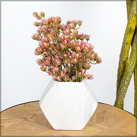 Artificial greenery bush bunch for stylish outdoor spaces