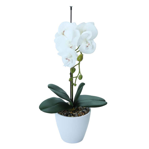 Artificial Potted Phalaenopsis Flower