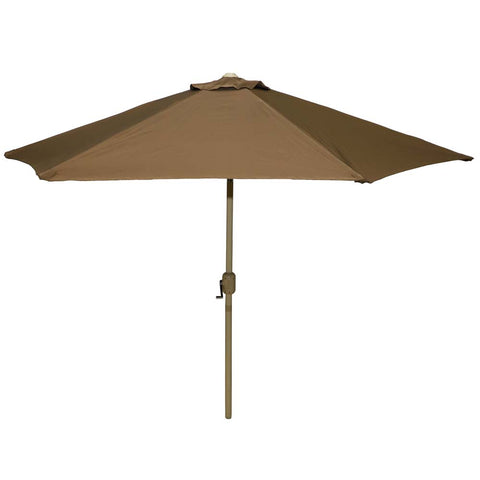 Heavy-duty garden umbrella with strong frame