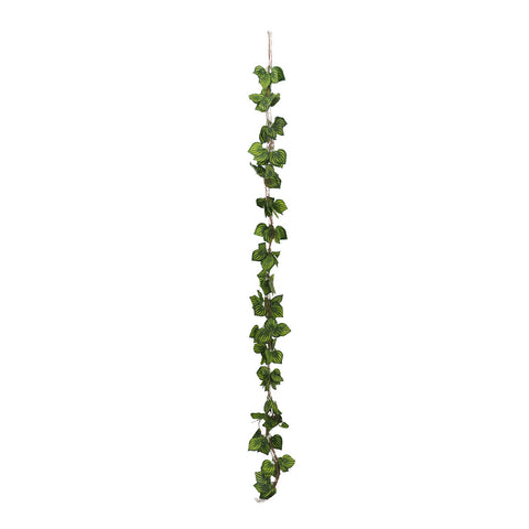 Decorative artificial ivy garland for rustic indoor decoration