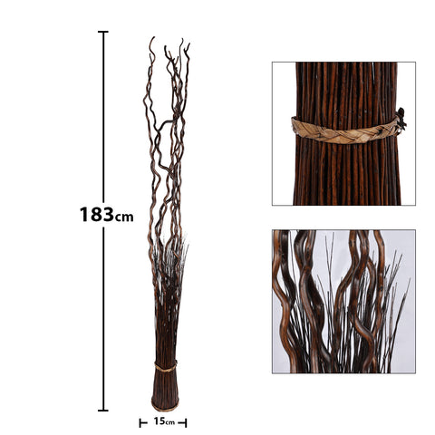 Dried Curly Twig Willow Branches-H19-3032