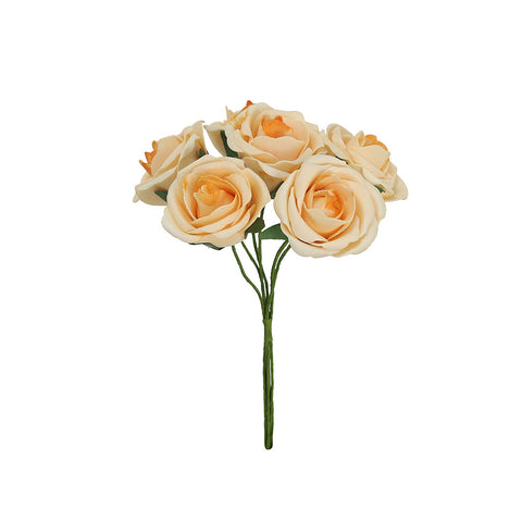 6 Heads Artificial Foam Rose Flower