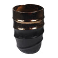 Black Gold Ceramic Vase