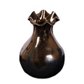 Black Modern Style Ceramic Vase