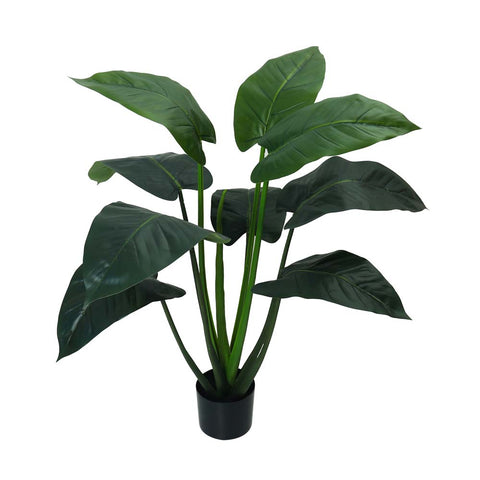 Artificial Foliage Taro Plant 116CM High