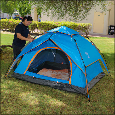 Foldable Polyester Pop-up Camping Tent